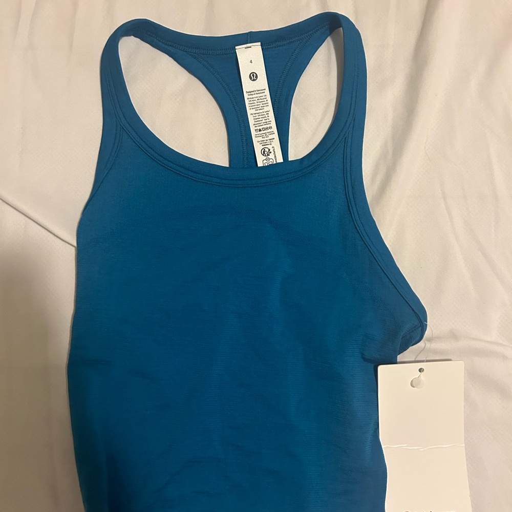 Lululemon Athletica Blue Tank Top